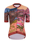 RIVANELLE jersey de manga corta - FREE ELITE LADY LIMITED EDITION - naranja/multicolor