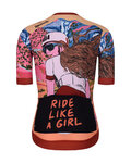 RIVANELLE jersey de manga corta - FREE ELITE LADY LIMITED EDITION - naranja/multicolor