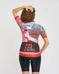 RIVANELLE jersey de manga corta - FREE ELITE LADY LIMITED EDITION - naranja/multicolor
