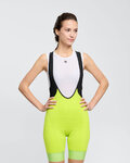 RIVANELLE pantalones cortos de tirantes - ACTIVE ELITE - amarillo/negro