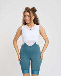 RIVANELLE pantalones cortos de tirantes - ACTIVE ELITE - verde/blanco