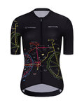 RIVANELLE jersey de manga corta - MAAPPI DARK LADY - negro/multicolor