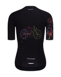 RIVANELLE jersey de manga corta - MAAPPI DARK LADY - negro/multicolor