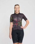 RIVANELLE jersey de manga corta - MAAPPI DARK LADY - negro/multicolor