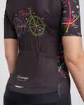 RIVANELLE jersey de manga corta - MAAPPI DARK LADY - negro/multicolor