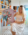 RIVANELLE jersey de manga corta - MADAM FLOWER - beige/multicolor