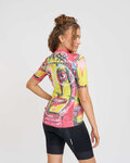 RIVANELLE jersey de manga corta - FURIOSO - rojo/amarillo