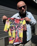 RIVANELLE jersey de manga corta - FURIOSO - rojo/amarillo