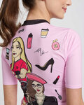 RIVANELLE jersey de manga corta - VOGUE - rosa/negro
