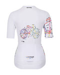 RIVANELLE jersey de manga corta - MAAPPI ELITE LADY - blanco/multicolor