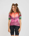RIVANELLE jersey de manga corta - SERENITY - púrpura/rojo
