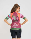 RIVANELLE jersey de manga corta - SERENITY - púrpura/rojo
