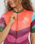 RIVANELLE jersey de manga corta - SERENITY - púrpura/rojo