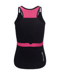 RIVANELLE maillot sin mangas - SPARK ELITE - negro/rosa