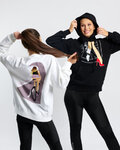 RIVANELLE sudadera - LETS GO GIRL - blanco/multicolor
