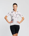 RIVANELLE jersey de manga corta - TATTOO - marfil/gris