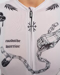 RIVANELLE jersey de manga corta - TATTOO - marfil/gris