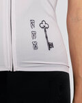 RIVANELLE jersey de manga corta - TATTOO - marfil/gris