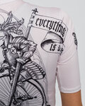 RIVANELLE jersey de manga corta - TATTOO - marfil/gris
