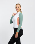 RIVANELLE maillot de invierno de manga larga - SPECIAL - blanco/verde