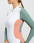 RIVANELLE maillot de invierno de manga larga - SPECIAL - blanco/verde