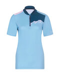 RIVANELLE jersey de manga corta - ADVENTURE - azul
