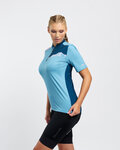 RIVANELLE jersey de manga corta - ADVENTURE - azul