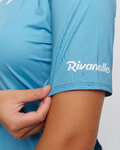 RIVANELLE jersey de manga corta - ADVENTURE - azul