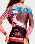 RIVANELLE maillot de invierno de manga larga - FREE WINTER - naranja/multicolor