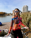 RIVANELLE maillot de invierno de manga larga - FREE WINTER - naranja/multicolor