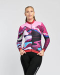 RIVANELLE maillot de invierno de manga larga - SUNSET WINTER - rosa/multicolor