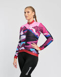 RIVANELLE maillot de invierno de manga larga - SUNSET WINTER - rosa/multicolor