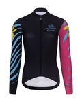 RIVANELLE maillot de invierno de manga larga - MEDITATION WINTER - negro/rosa