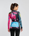 RIVANELLE maillot de invierno de manga larga - MEDITATION WINTER - negro/rosa