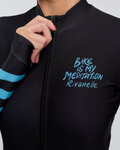 RIVANELLE maillot de invierno de manga larga - MEDITATION WINTER - negro/rosa