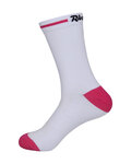 RIVANELLE calcetines clásicos - COMPETE - blanco/rosa