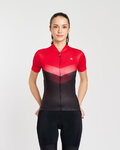 RIVANELLE jersey de manga corta - ARROW II - rojo/negro