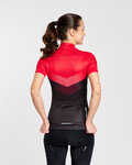 RIVANELLE jersey de manga corta - ARROW II - rojo/negro