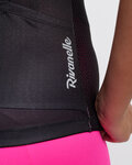 RIVANELLE jersey de manga corta - ARROW II - rosa/negro