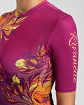 RIVANELLE jersey de manga corta - BAROC - púrpura/amarillo