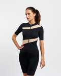 RIVANELLE jersey de manga corta - GLAMOR - negro/beige
