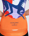 RIVANELLE jersey de manga corta - STALLION - azul/marrón