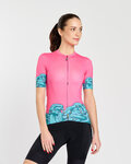 RIVANELLE jersey de manga corta - MEDUSA - rosa/turquesa