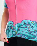 RIVANELLE jersey de manga corta - MEDUSA - rosa/turquesa