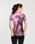 RIVANELLE jersey de manga corta - ROSESCAPE - púrpura/negro
