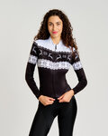 RIVANELLE maillot de invierno de manga larga - FROSTTRAIL WINTER - negro/blanco
