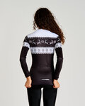 RIVANELLE maillot de invierno de manga larga - FROSTTRAIL WINTER - negro/blanco