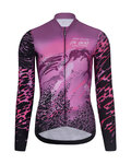 RIVANELLE maillot de invierno de manga larga - ROSESCAPE WINTER - púrpura/negro