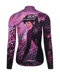 RIVANELLE maillot de invierno de manga larga - ROSESCAPE WINTER - púrpura/negro