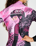 RIVANELLE maillot de invierno de manga larga - ROSESCAPE WINTER - púrpura/negro
